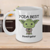 Yoda Best Investigator Profession - 11oz Novelty Coffee Mug