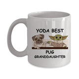 Yoda Best Pug Papa - Novelty Gift Mugs for Dog Lovers