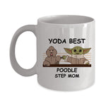 Yoda Best Poodle Papa - Novelty Gift Mugs for Dog Lovers