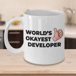 Okayest Developer - 11oz Novelty Coffee Mug