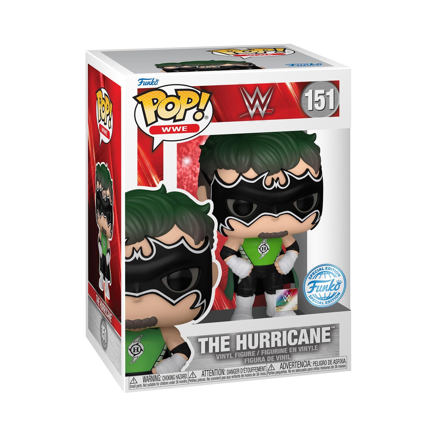 Funko WWE The Hurricane Pop! Vinyl Collectible Figure Limited Edition Exclusive