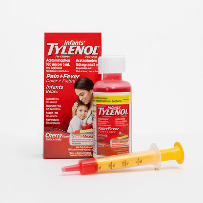 Infants' Tylenol Acetaminophen Liquid Medicine, Cherry, 2 fl. oz