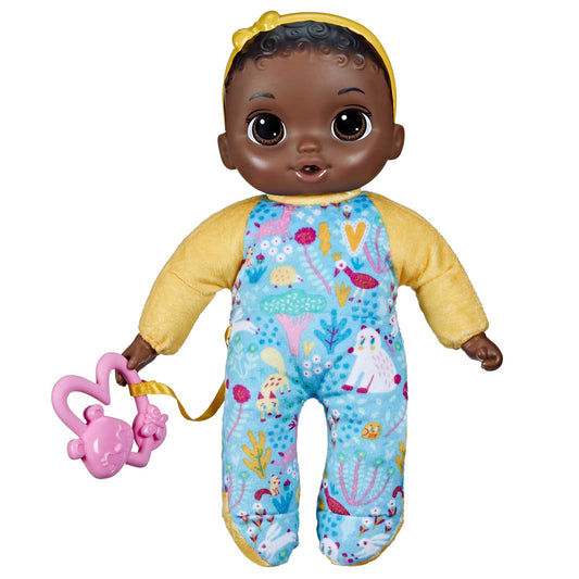 Baby Alive Soft ‘n Cute Doll, Black Hair, Soft First Baby Doll Toy, Kids 18 Months and Up