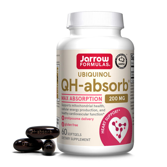 Jarrow Formulas, Inc. Ubiquinol Qh-absorb 200 mg 60 Sgels