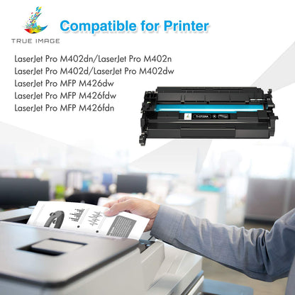 26A Toner Cartridge for HP Printer CF226A M426fdw Compatible for HP 26A Black Laserjet Toner Cartridge 26X CF226X M402n MFP M426fdw M402dn M402 M402dw M402dne M426fdn M426 M426dw Printer Ink 2 Pack