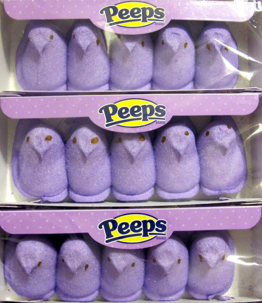 Just Born Just Born  Marshmallow Chicks, 3 ea