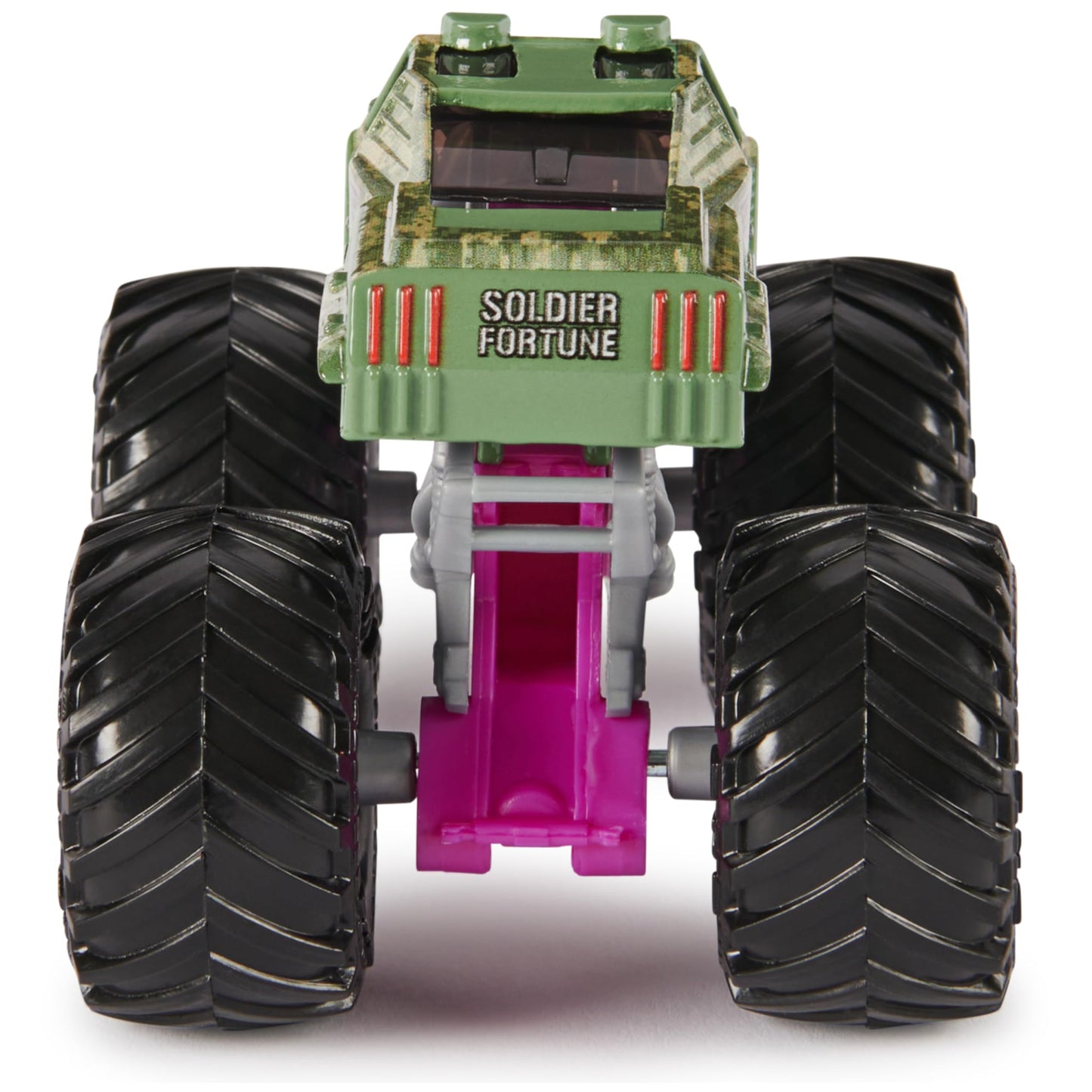 Monster Jam, Official Soldier Fortune Monster Truck, Die-Cast Vehicle, 1:64 Scale, Kids Toys for Boys Ages 3 and up