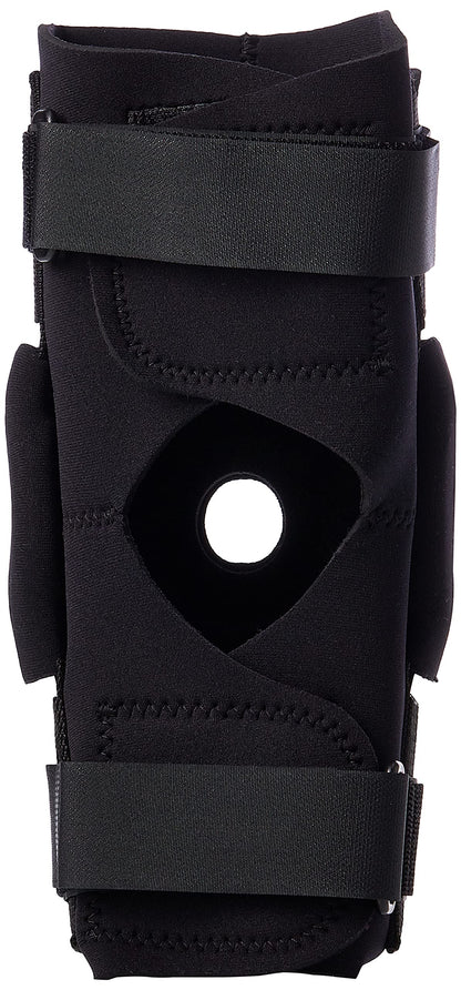 FUTURO Sport Hinged Knee Brace, Adjustable, Black, Firm Stabilizing Support, 1 Brace