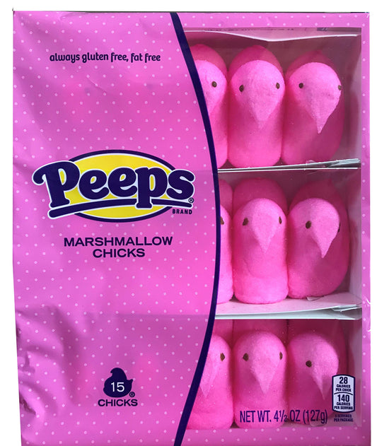 Just Born Just Born  Marshmallow Chicks, 3 ea