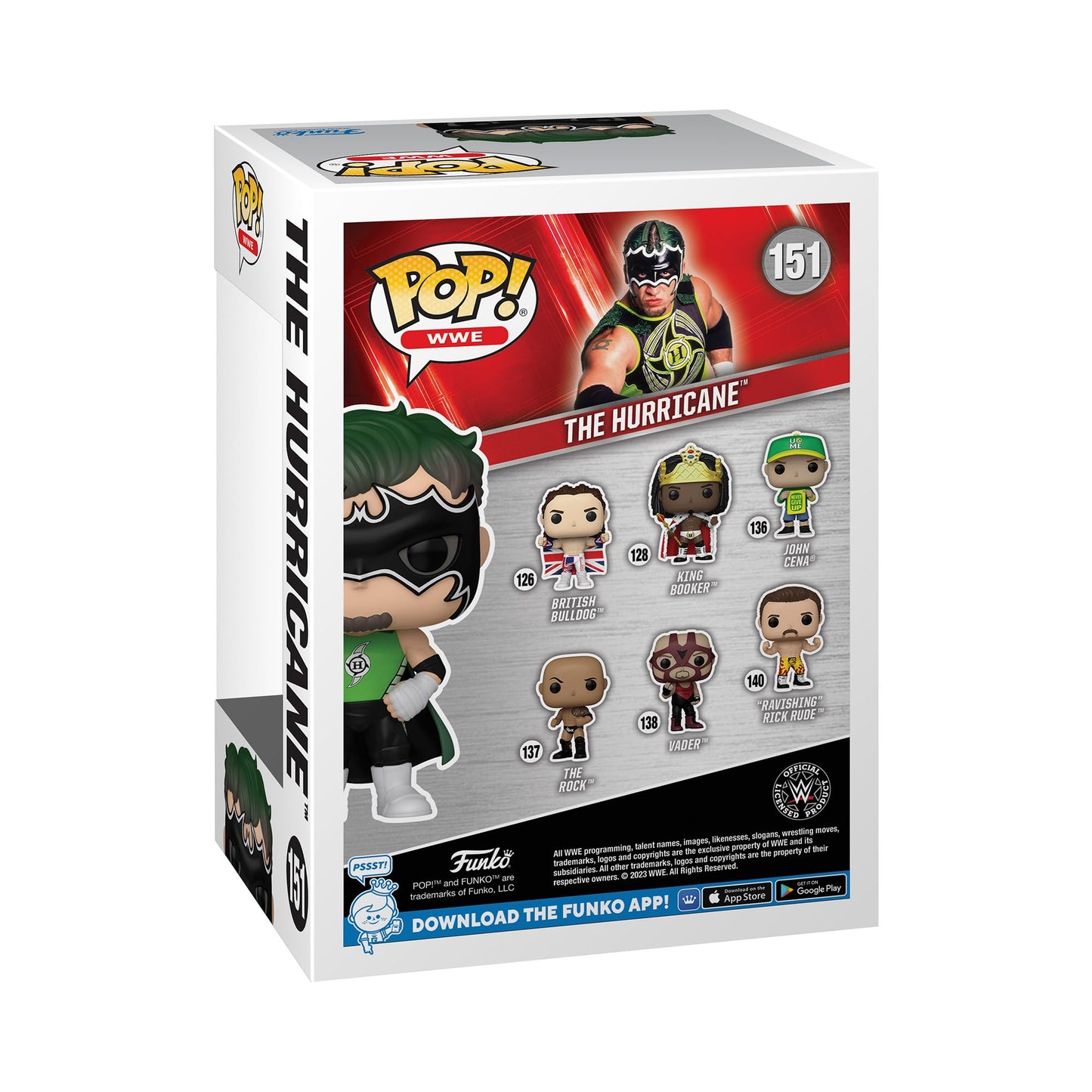 Funko WWE The Hurricane Pop! Vinyl Collectible Figure Limited Edition Exclusive