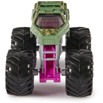 Monster Jam, Official Soldier Fortune Monster Truck, Die-Cast Vehicle, 1:64 Scale, Kids Toys for Boys Ages 3 and up