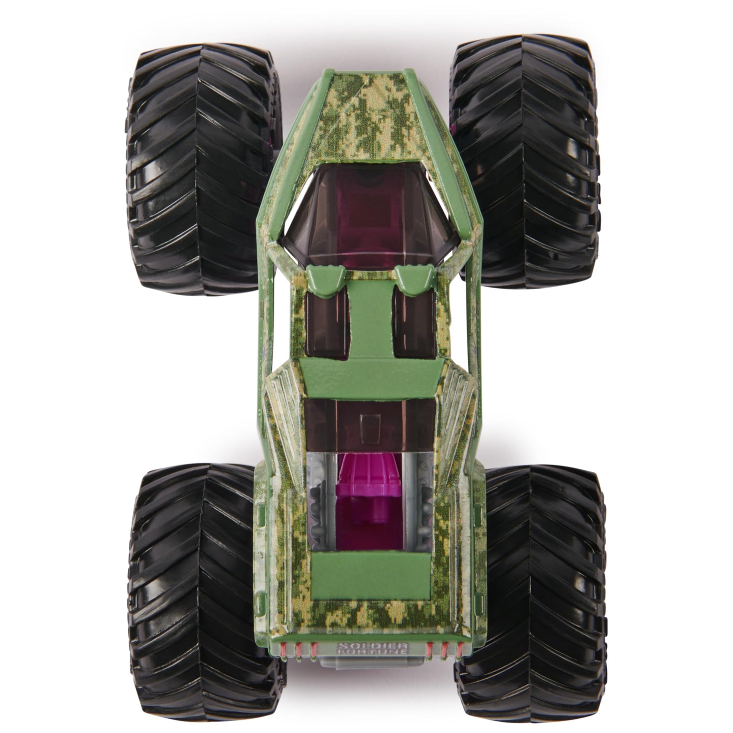 Monster Jam, Official Soldier Fortune Monster Truck, Die-Cast Vehicle, 1:64 Scale, Kids Toys for Boys Ages 3 and up
