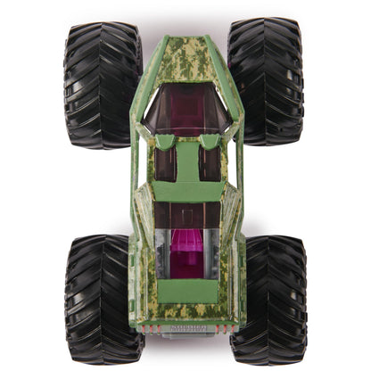 Monster Jam, Official Soldier Fortune Monster Truck, Die-Cast Vehicle, 1:64 Scale, Kids Toys for Boys Ages 3 and up