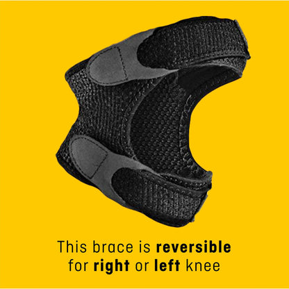 FUTURO Adjustable Dual Strap Knee Support w/ Gel Pad, One Size, Moderate Comprssion