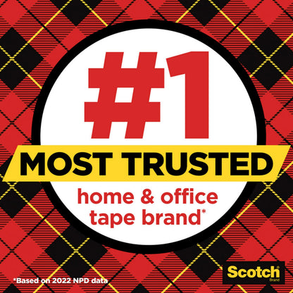 Scotch Super-Hold Tape, 3/4 in. x 800 in. per Roll, 10 Rolls