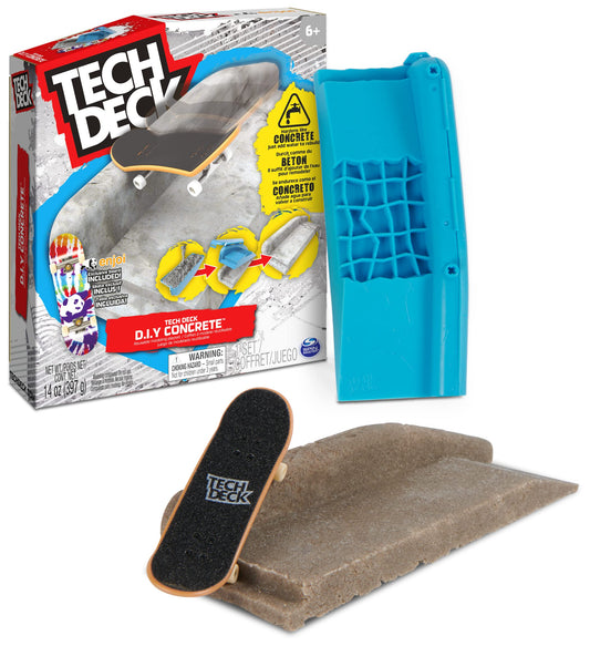 Tech Deck D.I.Y Concrete Reusable Modeling Playset