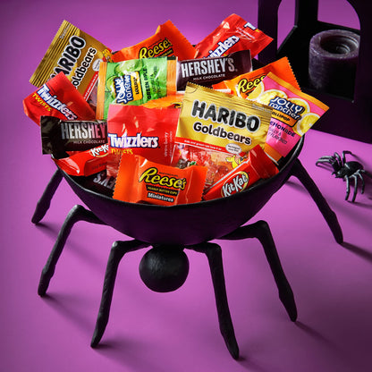 Hershey Miniatures Assorted Flavored Halloween Candy, Bag 23.36 oz, 75 Pieces