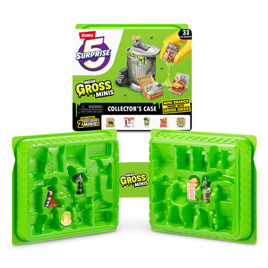 5 Surprise Mega Gross Minis Collector's Case by ZURU