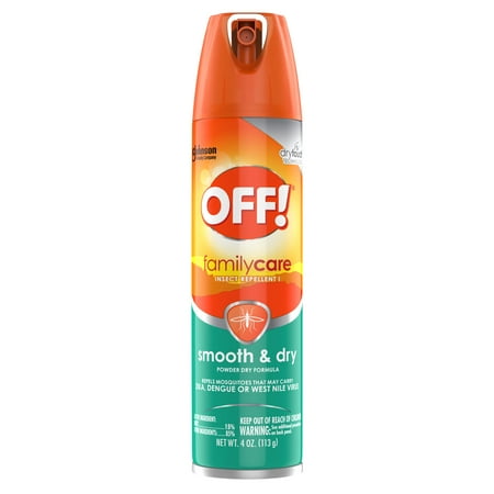 OFF! FamilyCare Insect Repellent I, Smooth & Dry, 4 oz Pack - 3