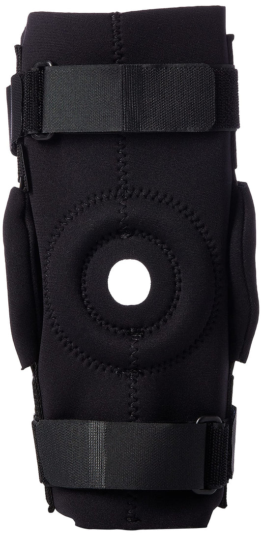 FUTURO Sport Hinged Knee Brace, Adjustable, Black, Firm Stabilizing Support, 1 Brace