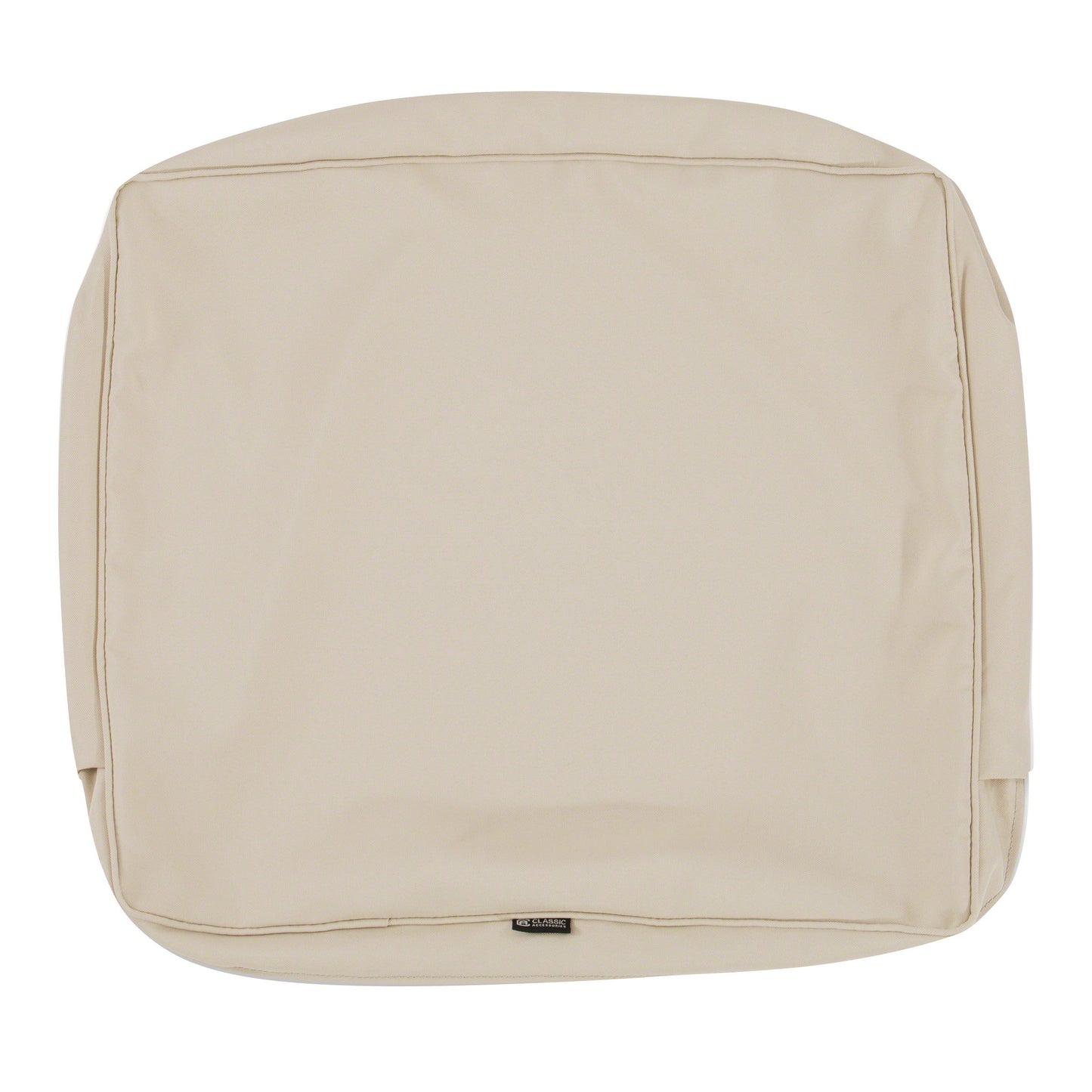 Classic Accessories Montlake FadeSafe Patio Lounge Back Cushion Slip Cover - 4" Thick - Heavy Duty Outdoor Patio Cushion with Water Resistant Backing, 21"W x 20âH x 4âT