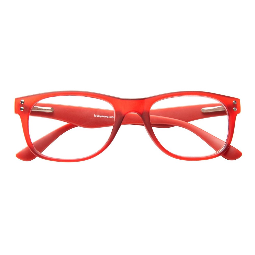 ICU Eyewear Cotati Reading Glasses - Retro Red +1.25