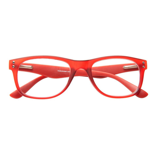 ICU Eyewear Cotati Reading Glasses - Retro Red +1.25