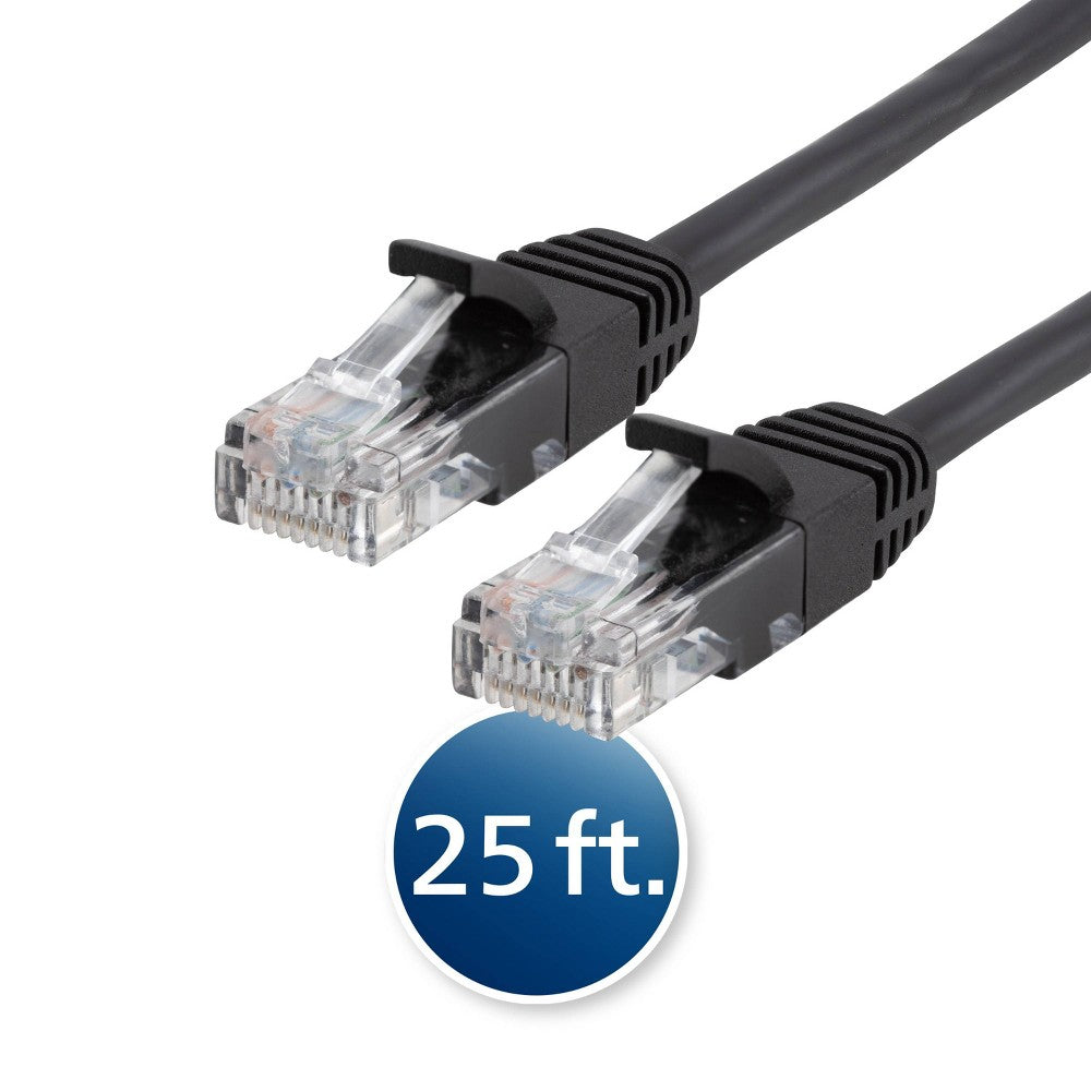 Philips 25'' Cat6 Ethernet Cable - Black