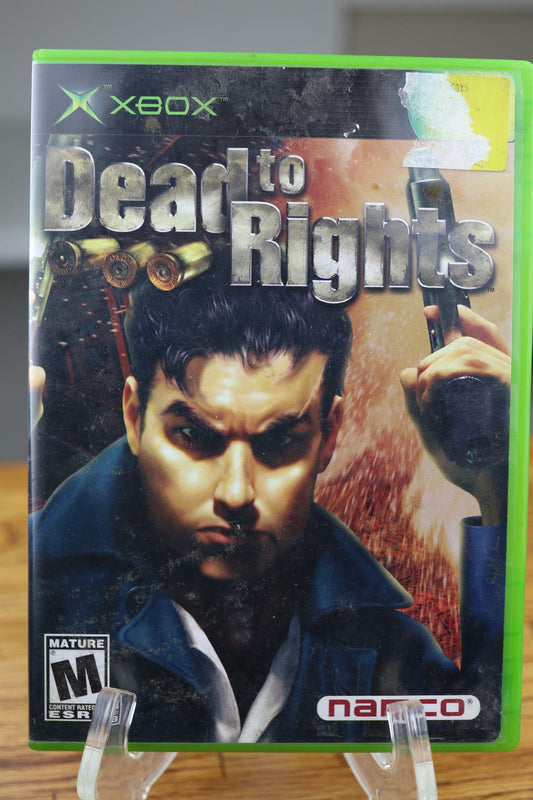 Dead to Rights (Microsoft Xbox, 2002) Video Game Complete CIB