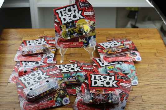 Full Collection of Steeze Series Target Only Tech Decks New in Box ultra rares