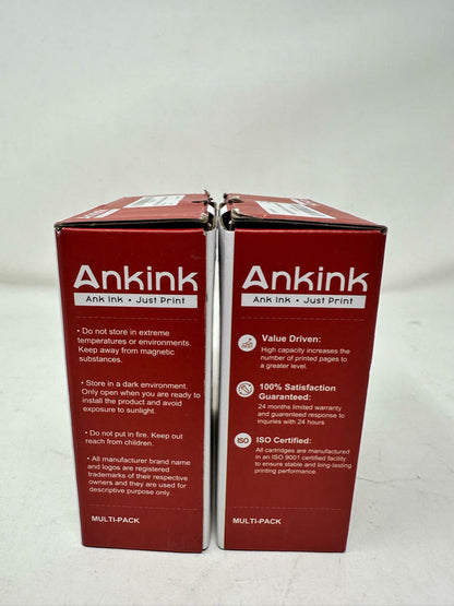 2 Pack Ankink Ink Cartridge Xl 270 PGBK And 271 Bk, 271 C, 271 M, 271 Y