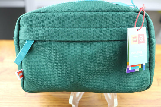 LEGO Target X Collection Belt Pouch Bag Fanny Pack Sling Green 9" Crossbody Ltd