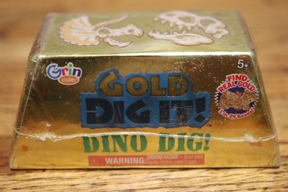 Grin Studios Gold Dig It, Dino Dig and Gold Dig It, Bringin' Gold - Lot of 6