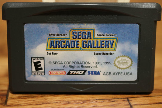 Sega Arcade Gallery - Nintendo GBA Authentic, Tested