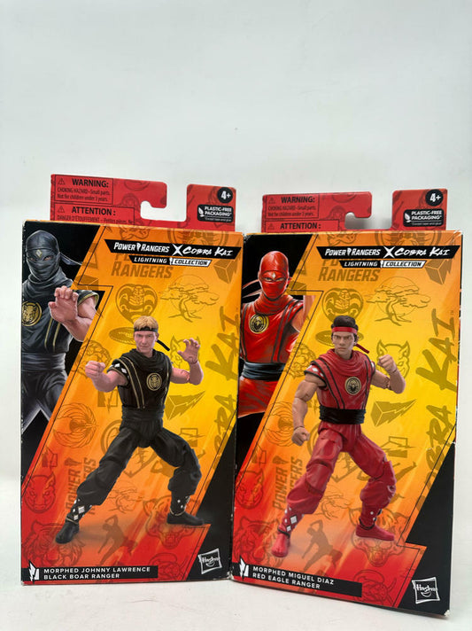 Power rangers X Cobra Kai Collection/ Black Boar Ranger&Red Eagle Ranger