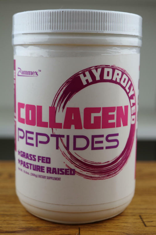Collagen Powder Hydrolyzed Collagen Peptides Grass Fed Unflavored Protein 10.6oz