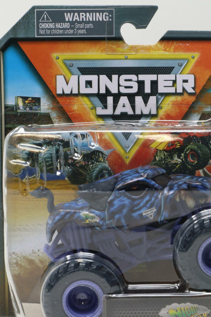 Monster Jam, Official Night Storm Monster Truck, Die-Cast Vehicle, 1:64 Scale, Kids Toys for Boys Ages 3 and up