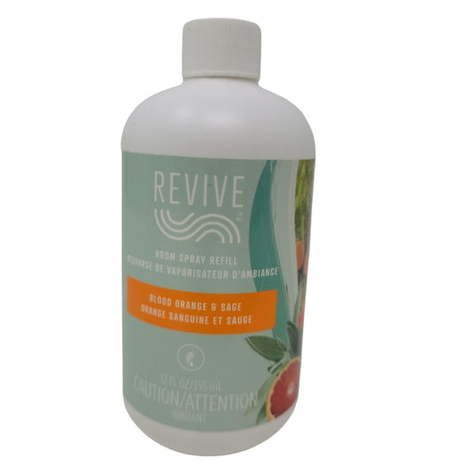 Melaleuca Revive Room Spray Refill Concentrate -Blood Orange & Sage 12 fl oz NEW