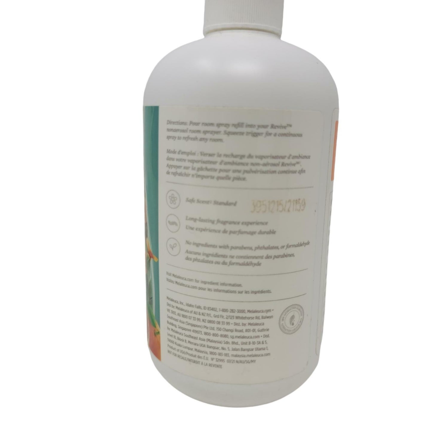 Melaleuca Revive Room Spray Refill Concentrate -Blood Orange & Sage 12 fl oz NEW