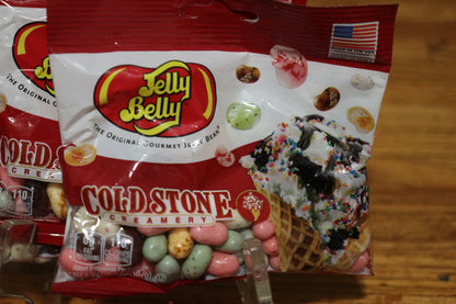 COLD STONE ICE CREAM PARLOR MIX Jelly Belly Candy (6) 3.1oz Jelly Beans 12/2025