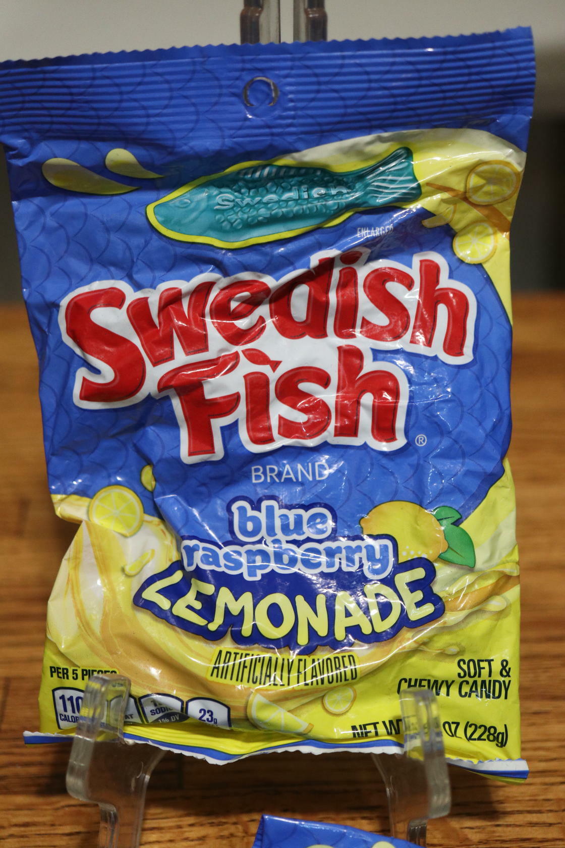 SWEDISH FISH Blue Raspberry Lemonade Soft & Chewy Candy, 8.04oz - 6 Bags 01/25