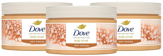 Dove Hot Cocoa Body Scrub - 3.5 oz each - 3 Pack