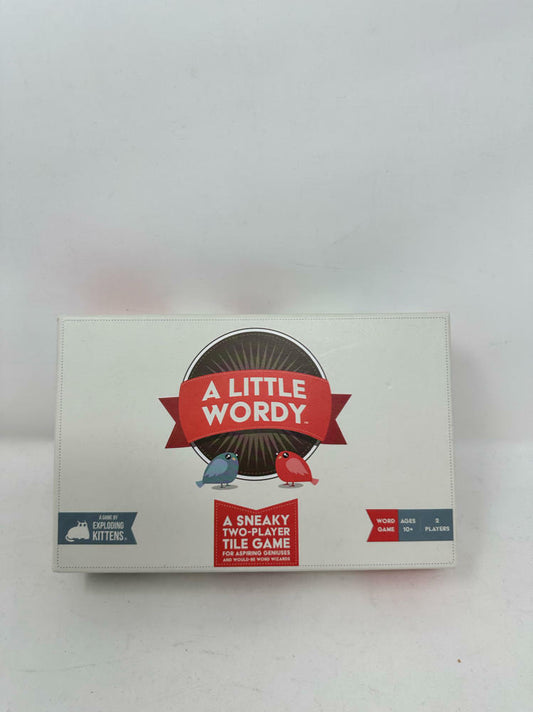 A Little Wordy by Exploding Kittens - A Clever Scramble Word Game