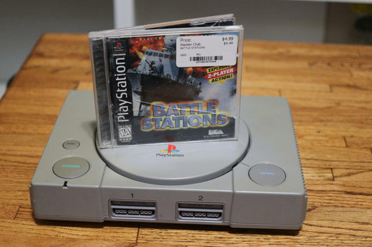 Sony PlayStation 1 PS1 Gray Console Gaming System ONLY SCPH-7501 Fully Tested