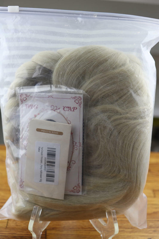 Yan Dream Animation W/ Wig Cap Princess Blonde Braided Play Hair for Costume