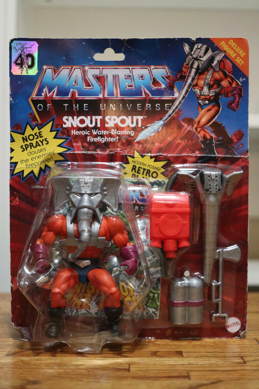 Masters of the Universe Origins Snout Spout Action Figure with Accessories