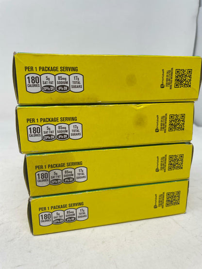 Lot of 4 Reese's Box 4pc Peanut Butter Creme Egg Milk Chocolate Candy 4.8 oz