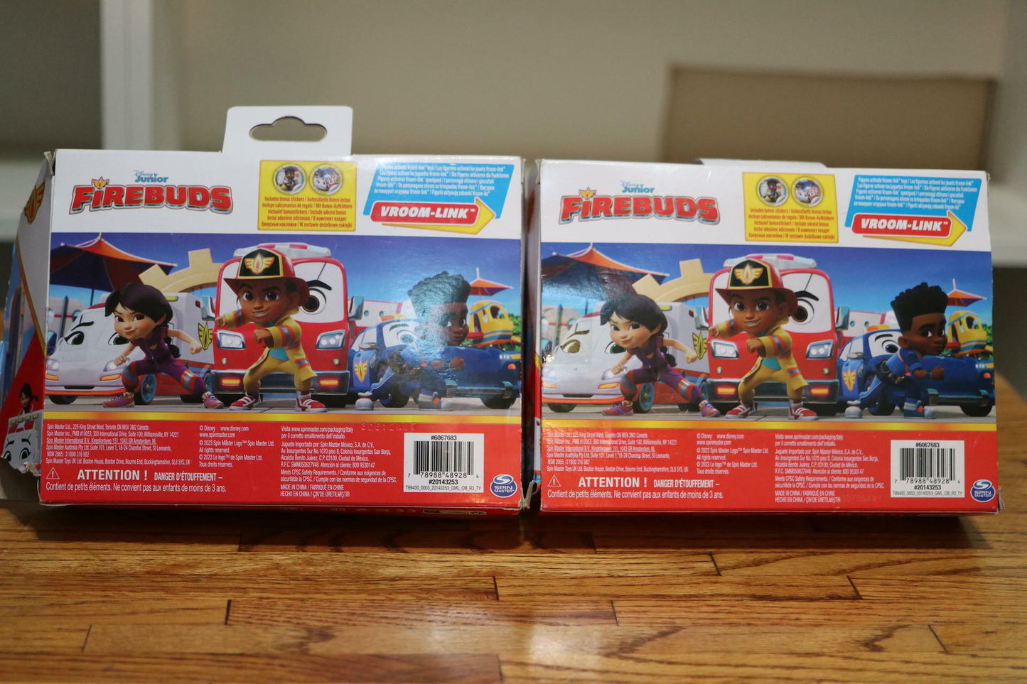 Disney Junior Firebuds, Violet & Axl, Bo and Flash, & 2 Sets of the Rescue Team