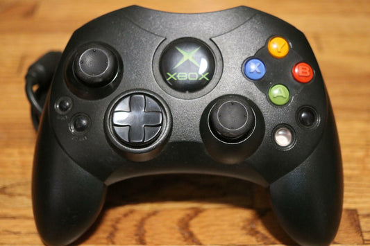 Microsoft Xbox Original Official OG Wired OEM Controller Black Fully Tested