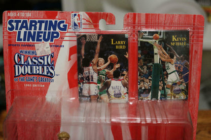 Vintage 1997 NBA Starting LineUp Classic Doubles LARRY BIRD & KEVIN McHALE